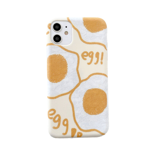 Funda para iPhone Huevo Frito Amarillo - Diseño Cartoon Divertido - Image 3