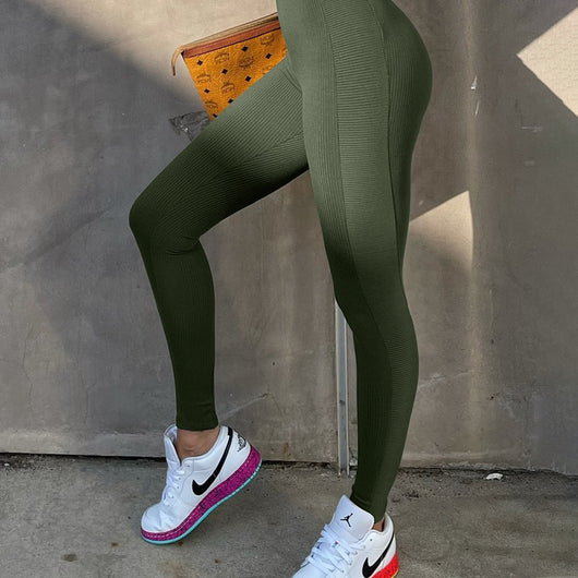 Leggings Deportivos Levantadores de Cadera Cintura Alta - Image 2