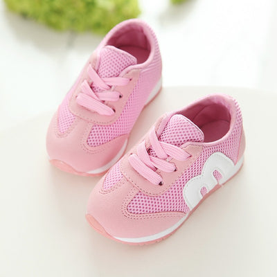 Tenis Infantiles Transpirables Tejido Fly-Knit con Cordones - Image 9