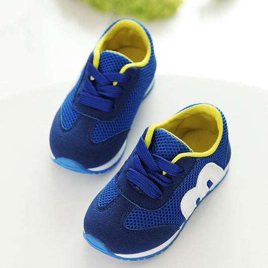 Tenis Infantiles Transpirables Tejido Fly-Knit con Cordones - Image 10