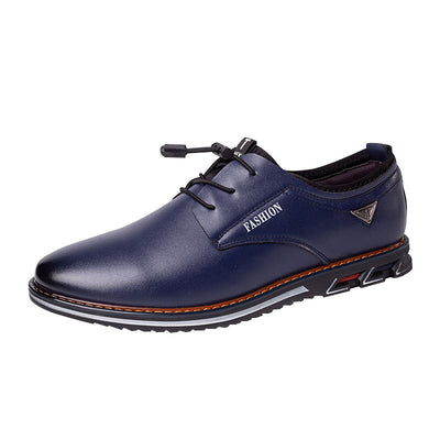 Zapatos Casuales Coreanos con Punta Redonda para Hombre - Image 5