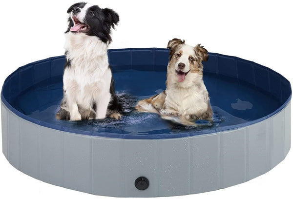 Piscina Plegable para Mascotas con Placa Antideslizante Reforzada