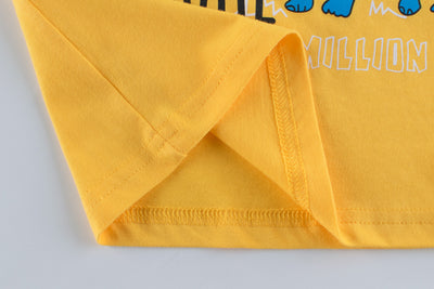Playera Infantil Niño Estilo Coreano Manga Corta Transpirable - Image 11