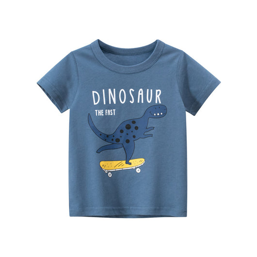 Playera Infantil Niño Estilo Coreano Manga Corta Transpirable - Image 5