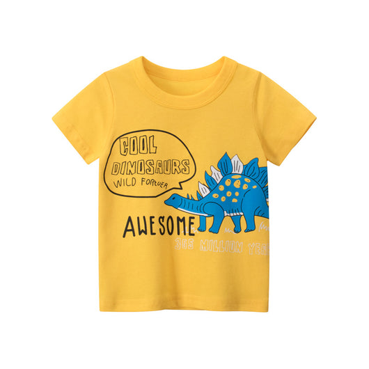 Playera Infantil Niño Estilo Coreano Manga Corta Transpirable - Image 3