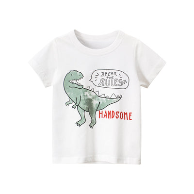 Playera Infantil Niño Estilo Coreano Manga Corta Transpirable - Image 2