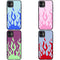 Funda Protectora Compatible con Apple iPhone - Diseño Flame