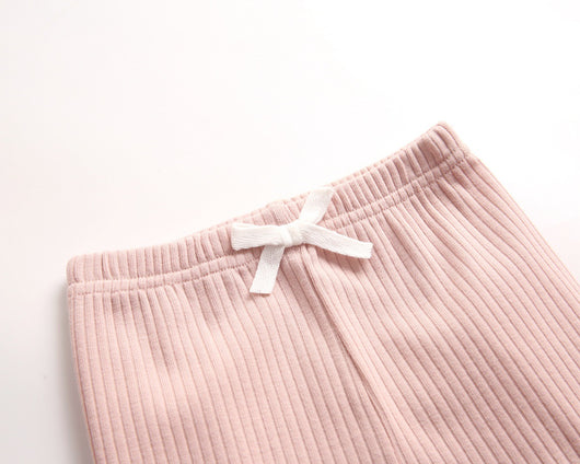 Pantalones para Bebé con Diseño de Rayas Laterales y Cintura Ancha - Image 14
