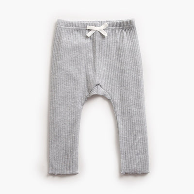 Pantalones para Bebé con Diseño de Rayas Laterales y Cintura Ancha - Image 2