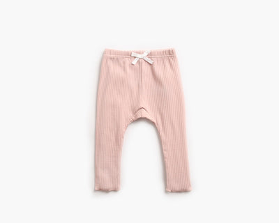 Pantalones para Bebé con Diseño de Rayas Laterales y Cintura Ancha - Image 4
