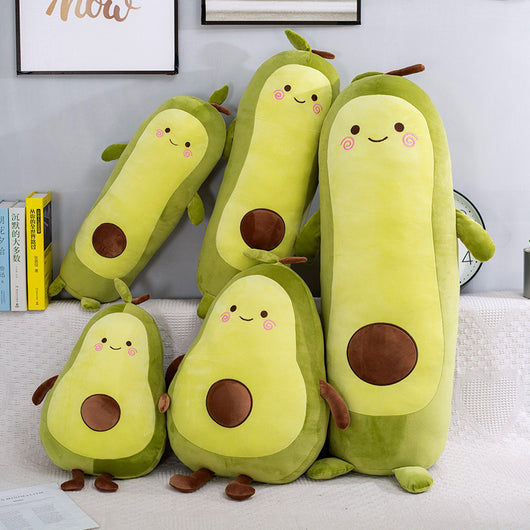 Muñeco Peluche Aguacate - Almohada Cómoda para Dormir