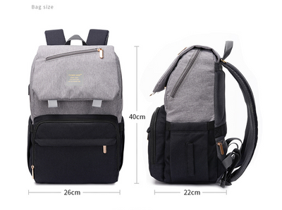 Bolsa Maternal Multifuncional - Mochila para Mamá y Bebé con Compartimentos Inteligentes - Image 6
