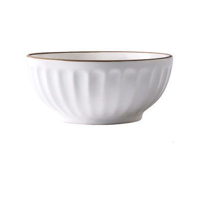 Juego de Vajilla Cerámica Nórdica - Platos y Bowls Creativos para el Hogar - Image 2
