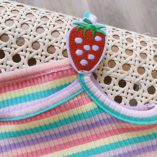 Enterizo a Rayas Multicolor para Bebé Niña - Image 18