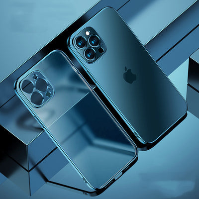 Funda iPhone Lujo con Marco Cuadrado y Acabado Mate - Compatible con Todos los Modelos - Image 14