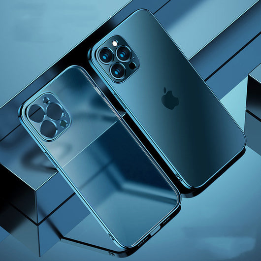 Funda iPhone Lujo con Marco Cuadrado y Acabado Mate - Compatible con Todos los Modelos - Image 14