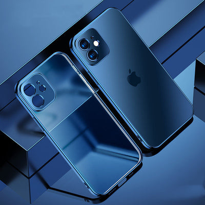 Funda iPhone Lujo con Marco Cuadrado y Acabado Mate - Compatible con Todos los Modelos - Image 24