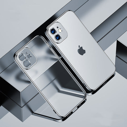 Funda iPhone Lujo con Marco Cuadrado y Acabado Mate - Compatible con Todos los Modelos - Image 2