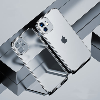 Funda iPhone Lujo con Marco Cuadrado y Acabado Mate - Compatible con Todos los Modelos - Image 2