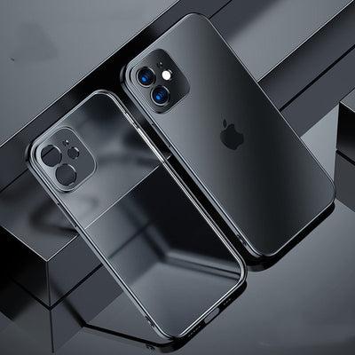 Funda iPhone Lujo con Marco Cuadrado y Acabado Mate - Compatible con Todos los Modelos - Image 8