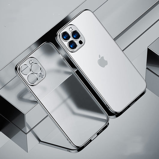 Funda iPhone Lujo con Marco Cuadrado y Acabado Mate - Compatible con Todos los Modelos - Image 4
