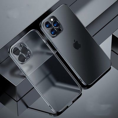 Funda iPhone Lujo con Marco Cuadrado y Acabado Mate - Compatible con Todos los Modelos - Image 7