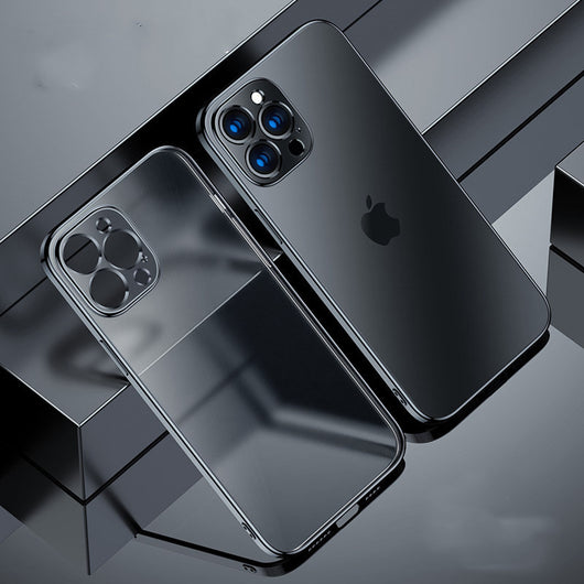 Funda iPhone Lujo con Marco Cuadrado y Acabado Mate - Compatible con Todos los Modelos - Image 7