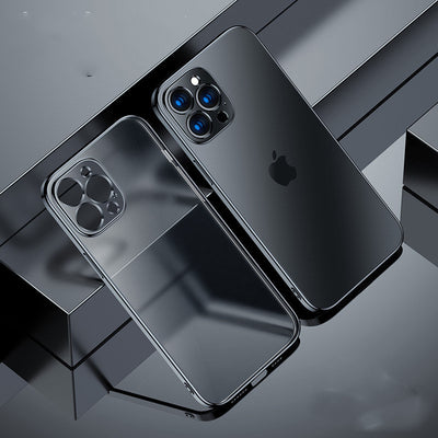 Funda iPhone Lujo con Marco Cuadrado y Acabado Mate - Compatible con Todos los Modelos - Image 11