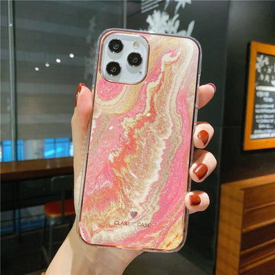 Funda Protectora con Patrón de Mármol para Teléfono - Image 12