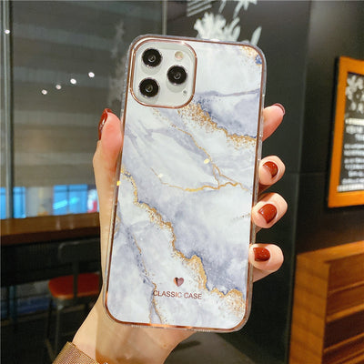 Funda Protectora con Patrón de Mármol para Teléfono - Image 8