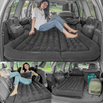 Cama Inflable Dual para Auto y Hogar - Colchón Neumático para SUV y Viajes - Image 19