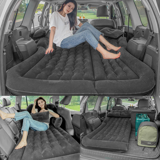 Cama Inflable Dual para Auto y Hogar - Colchón Neumático para SUV y Viajes - Image 19