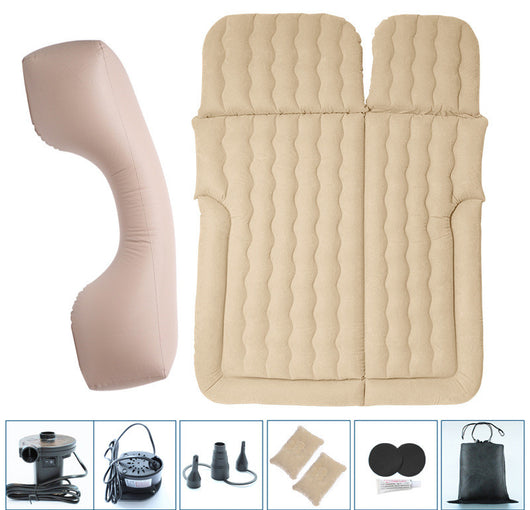 Cama Inflable Dual para Auto y Hogar - Colchón Neumático para SUV y Viajes - Image 6