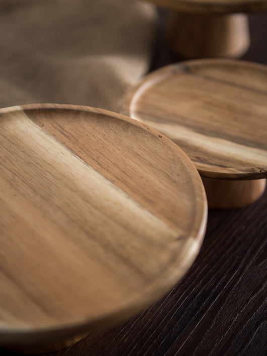 Bandeja de Madera Maciza Estilo Japonés para Frutas y Postres - Image 10