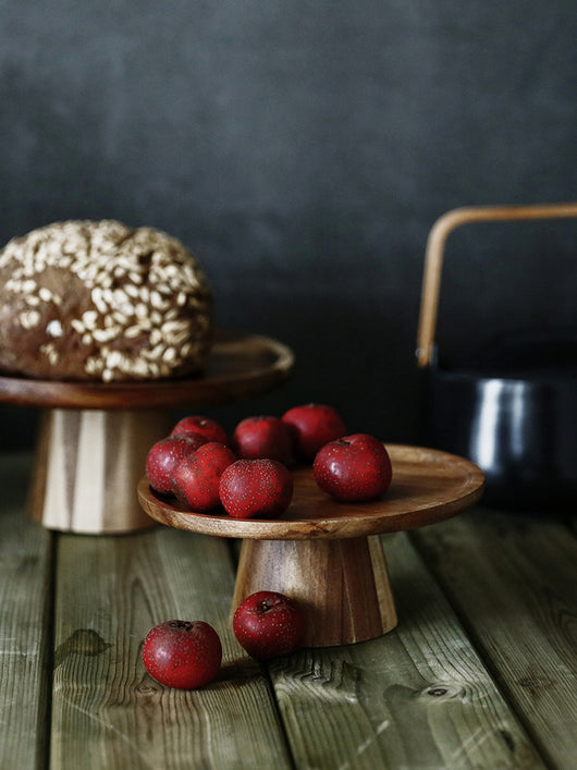Bandeja de Madera Maciza Estilo Japonés para Frutas y Postres - Image 12