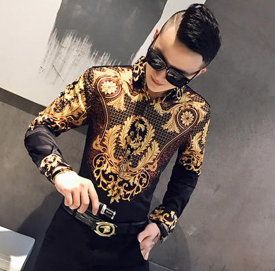 Camisa Casual Estampada de Manga Larga para Jóvenes - Image 14