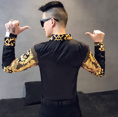 Camisa Casual Estampada de Manga Larga para Jóvenes - Image 11