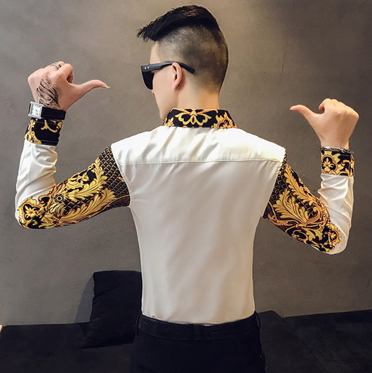 Camisa Casual Estampada de Manga Larga para Jóvenes - Image 18
