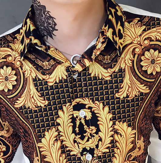 Camisa Casual Estampada de Manga Larga para Jóvenes - Image 20