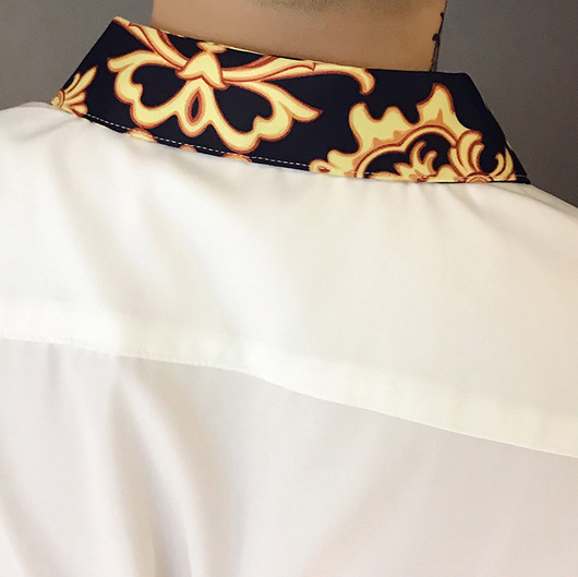 Camisa Casual Estampada de Manga Larga para Jóvenes - Image 15