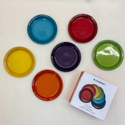 Set de 6 Boles de Cerámica Esmaltada Arcoíris - Diseño Lindo y Funcional - Image 12