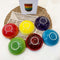 Set de 6 Boles de Cerámica Esmaltada Arcoíris - Diseño Lindo y Funcional