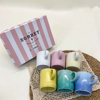 Set de 6 Boles de Cerámica Esmaltada Arcoíris - Diseño Lindo y Funcional - Image 8