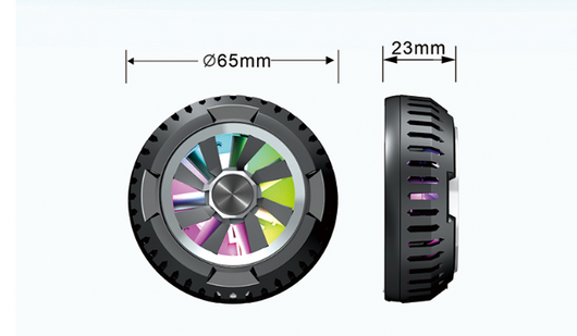 Ventilador Radiador Magnético para Tablet y Smartphone Black Shark Pro2 - Image 6