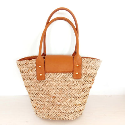 Bolsa Playera Tejida Artesanal con Borla - Diseño Veraniego en Rafia Natural - Image 5