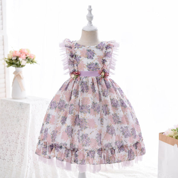 Vestido de Princesa para Niñas - Dama de Honor