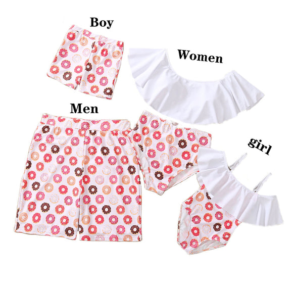 Trajes de Baño a Juego Mamá e Hija - Conjunto Familiar de Moda Estival