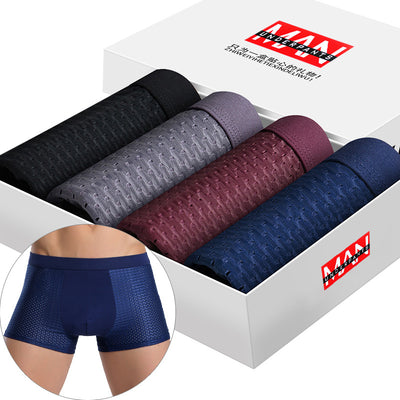Pack de 4 Bóxers SKY HERO para Hombre - Ropa Interior Cómoda y Moderna