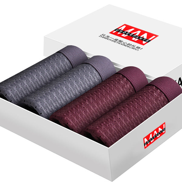Pack de 4 Bóxers SKY HERO para Hombre - Ropa Interior Cómoda y Moderna