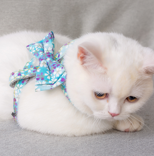 Arnés Mariposa Japonés con Correa de Tracción para Gatos - Image 14
